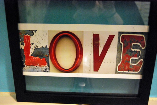 Love alphabet letters