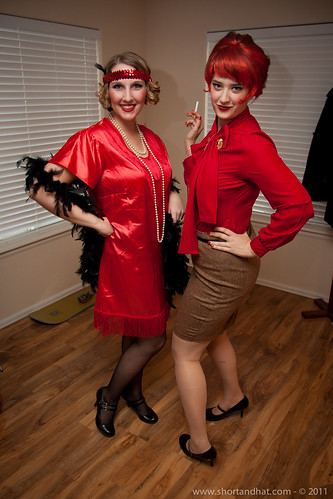 A Flapper and Joan Holloway