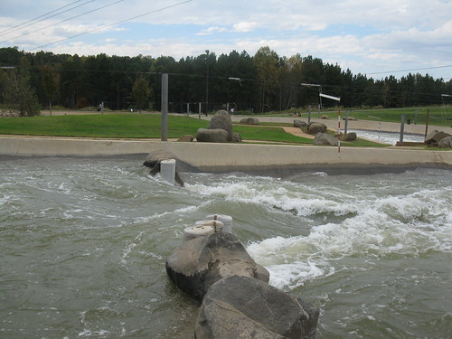 Hydraulic jump at the USNWC (photo by A. Jefferson)