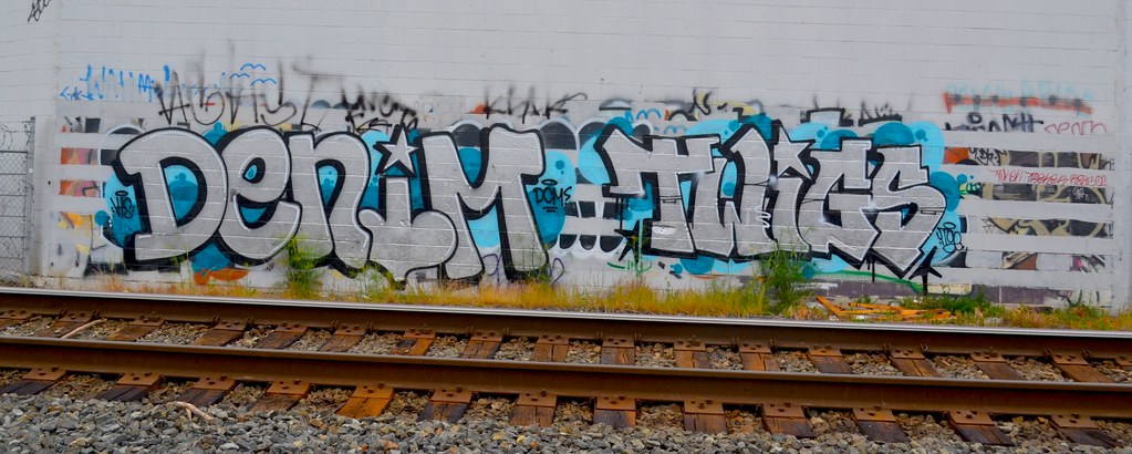 DENIM, TWIGS, Portland, OR, Graffiti, the yard