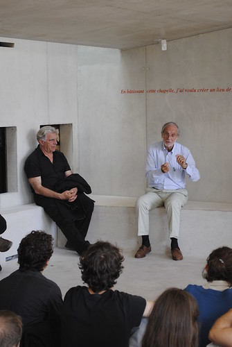Renzo Piano Gives a Talk at Ronchamp