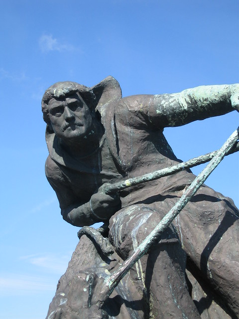 Le Croisic - Statue de Hervé Rielle