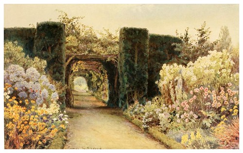 014- La pergola en Great Tangley-Some English gardens 1904- George S. Elgood