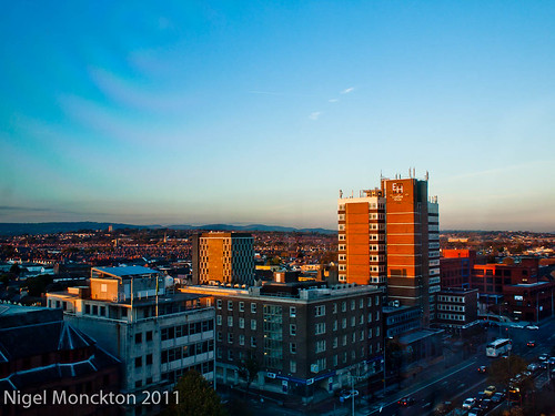 1000/624: 28 Oct 2011: Evening view of Cardiff by nmonckton