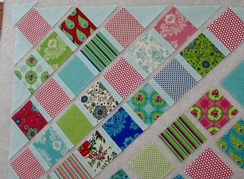 Summer House baby quilt