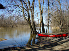 Parc de la Rivière-des-Mille-Îles, launch site April 2011