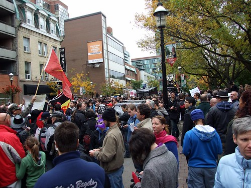 Occupy Toronto - the crowd