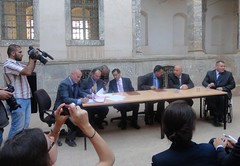 Ifpo : Signature du bail accordant l’usage de la maison Chalabi à l’Ifpo Erbil