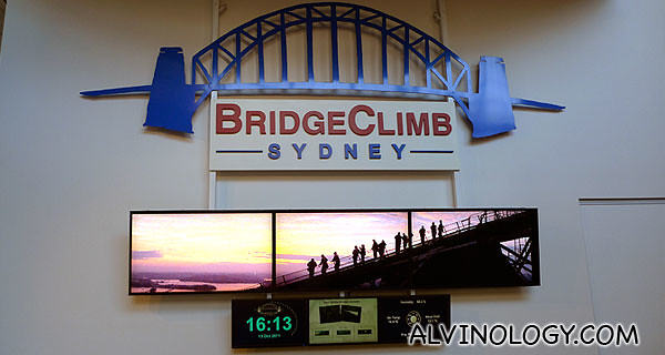 BridgeClimb Sydney, the operater of the Sydney Harbour Bridge Climb