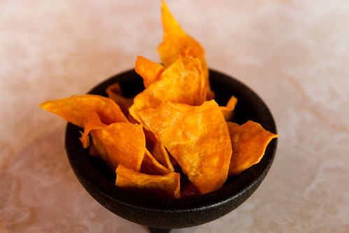 Sweet Potato Chips at AJ's Peruvian Restaurant