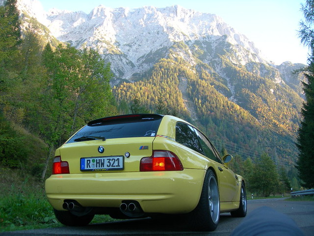 1998 BMW M Coupe | Dakar Yellow | Gray/Black