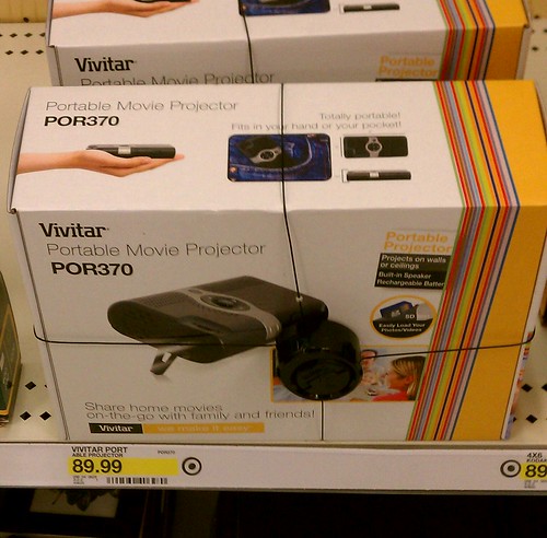 Ptw Vivitar portable movie projector