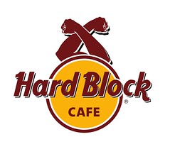 Hard Rock Cafe, concept by Clay Claiborne, graphic by Mike Steele