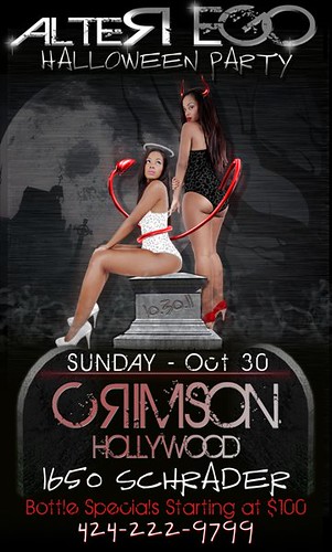 Alter Ego #HalloweenParty @ Crimson Hollywood 10-30-11 #LANightLife by VVKPhoto