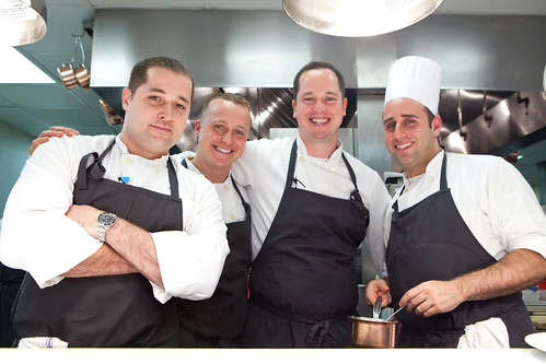 The higher ranked chefs of Eleven Madison Park