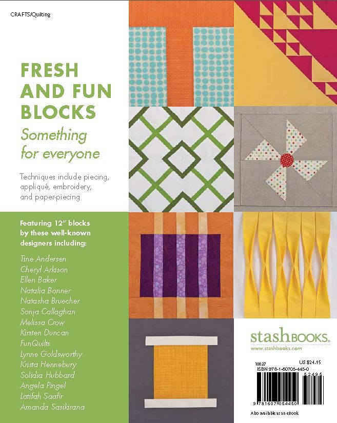 Modern Blocks book back cover
