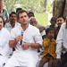 Rahul Gandhi in village chaupal, Sant Ravidas Nagar (7)
