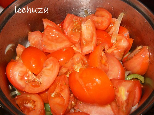 Salsa tomate verduras-tomates