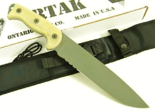 Ontario Randall RTAK2 Knife Micarta Handle 10.25" Combo Edge Blade