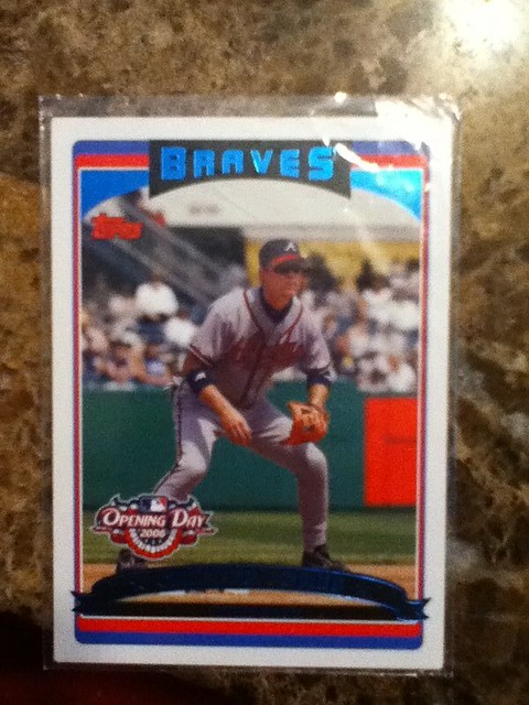 CHIPPER JONES Opening Day Addition