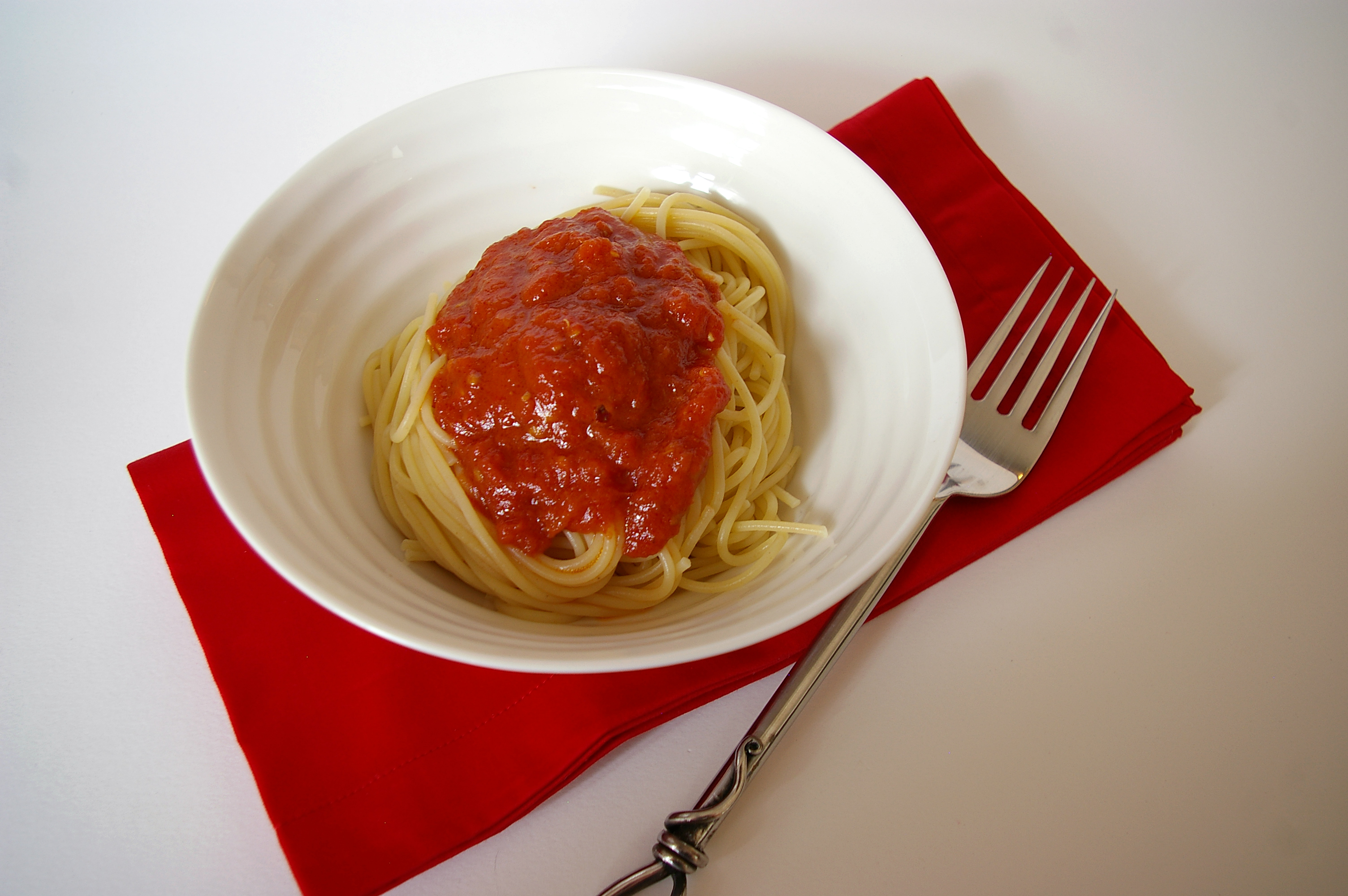 Spaghetti and Sauce I