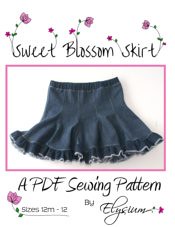 The Sweet Blossom Skirt PDF Sewing Pattern