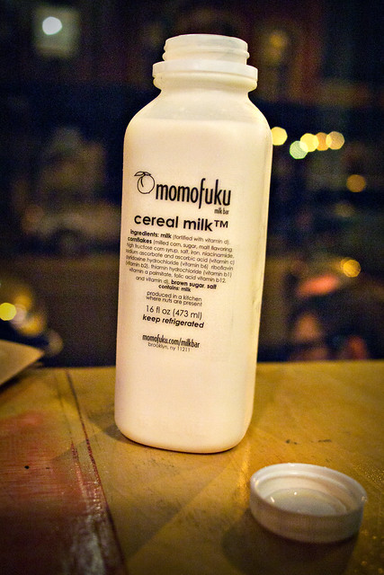 cereal milk @ momofuku milk bar