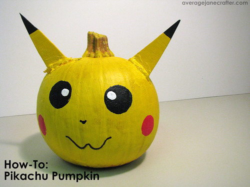 How-To: Make a Pikachu Pumpkin