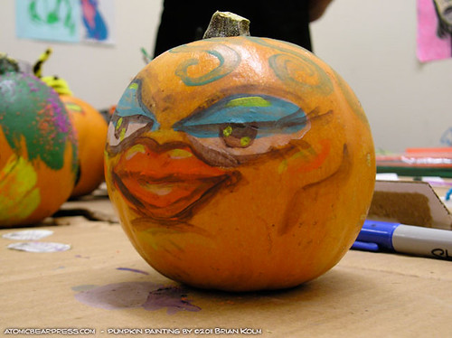 Painted Pumpkin by Brian Kolm