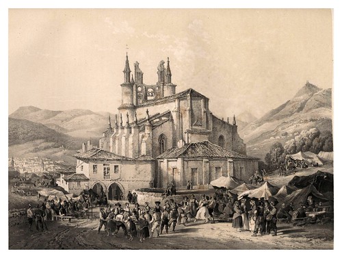 028-Un Aurrescu en Bilbao-España artística y monumental..Tomo III- 1842-1850-Genaro Perez de Villa-Amil