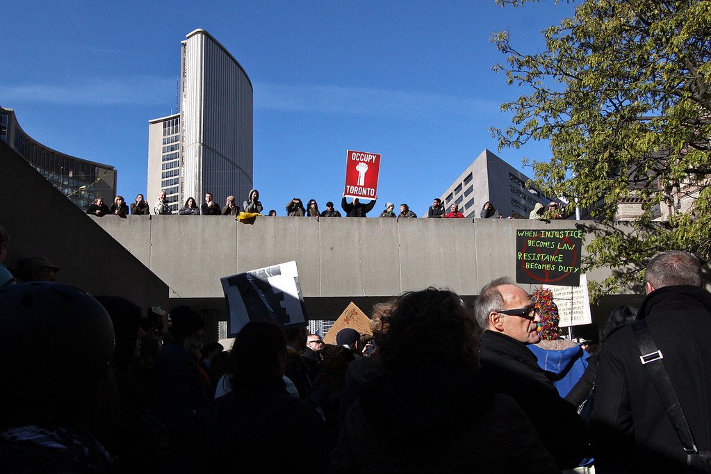 Occupy Toronto: "Tunes Against Austerity" March (November 5, 2011)