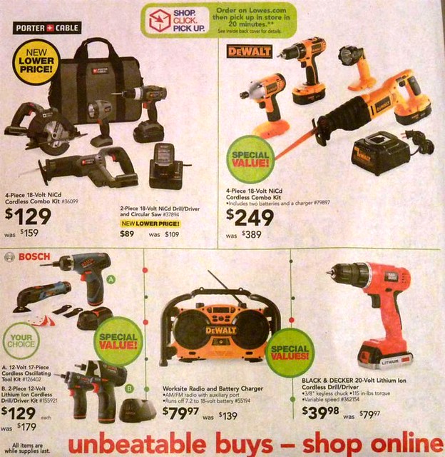 Lowes BLACK FRIDAY 2011 Ad Scan - Page 3