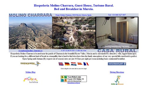 Molino Charrara: If you are looking for Bed and Breakfast in Murcia then Hospederia Molino Charrara is the place by totemtoeren
