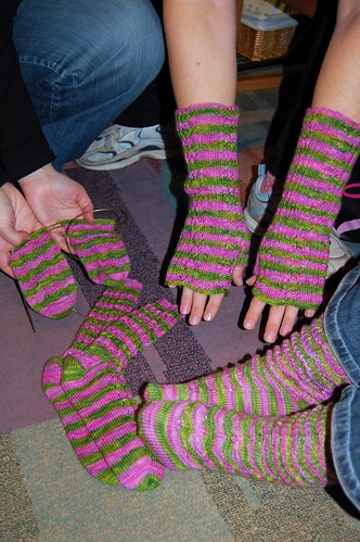 Some finished sock club projects