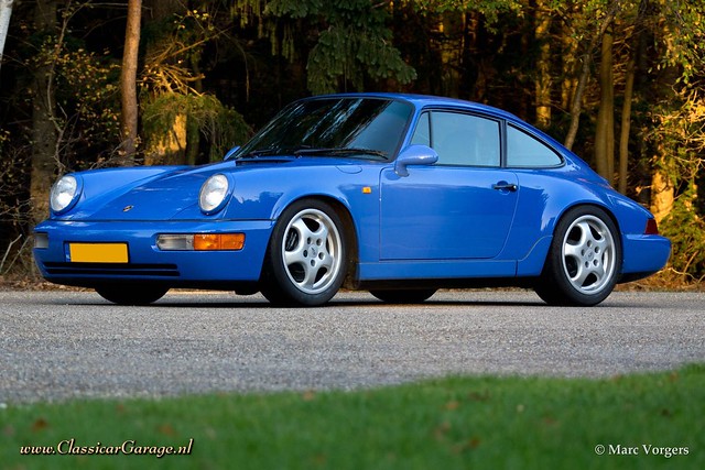 blue blauw 911 porsche 1992 blau rs carrera 964 classicargarage smithsveglia marcvorgers