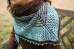Hecate shawl by Kirsten Kapur of Through the Loops - Photos by Kirsten Kapur