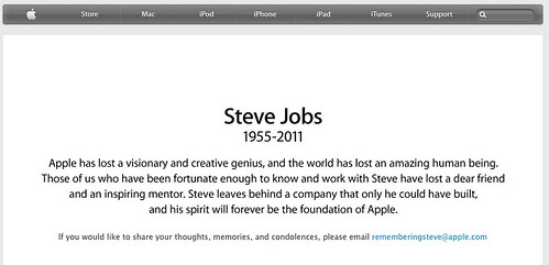 Apple - Remembering Steve Jobs