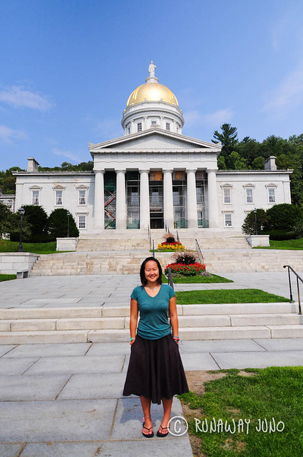 Juno and Vermont State Capital at Montpelier
