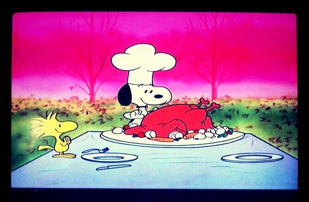 thankful for snoopy & woodstock