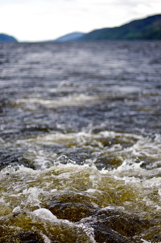 Dark waters of Loch Ness