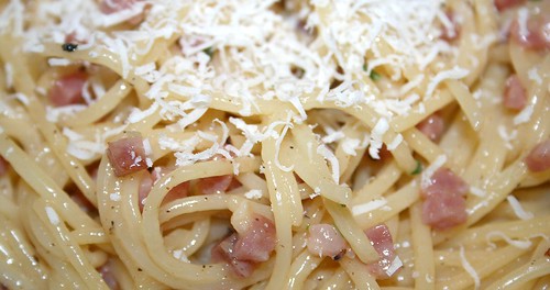 17 - Spaghetti alla carbonara - CloseUp