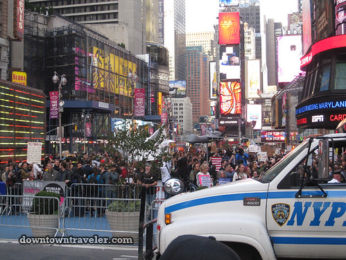 Occupy Wall Street March Times Square NYC Oct 15 _NYPD 3