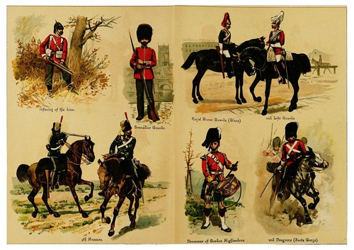 003-Armada inglesa 1-Armies of Europe (1890)- Fedor von Köppen