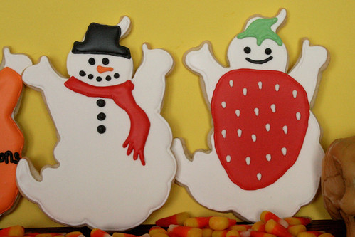 2010 Halloween Ghost Cookies.