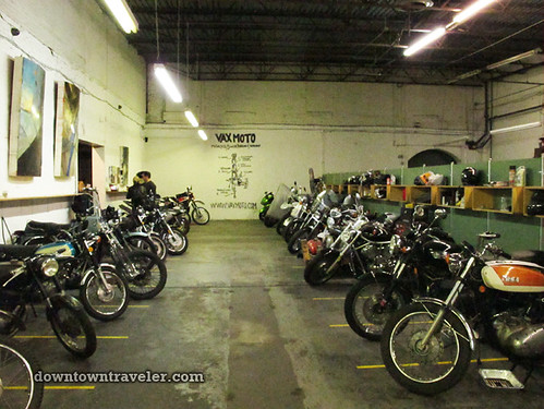 G Train Salon Motorcycle Shop Show in Brooklyn_VAX MOTO 3