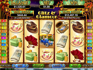 Glitz and Glamour Slot Machine