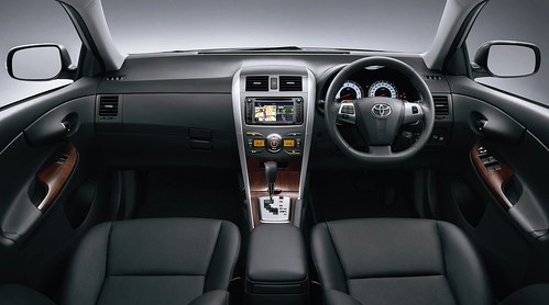 Toyota Altis New Dark Interior Colour