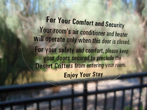 balcony warning