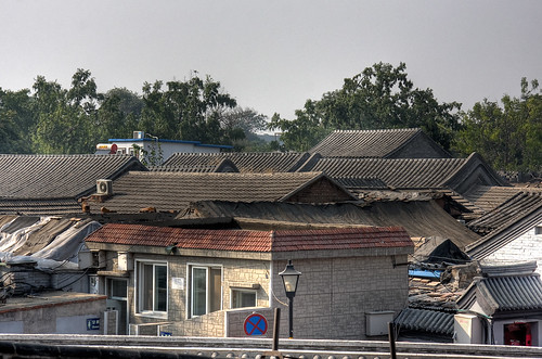 Hutong Roofs, Beijing, China