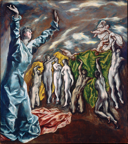 El Greco - The Vision of Saint John [1608-14] by Gandalf's Gallery
